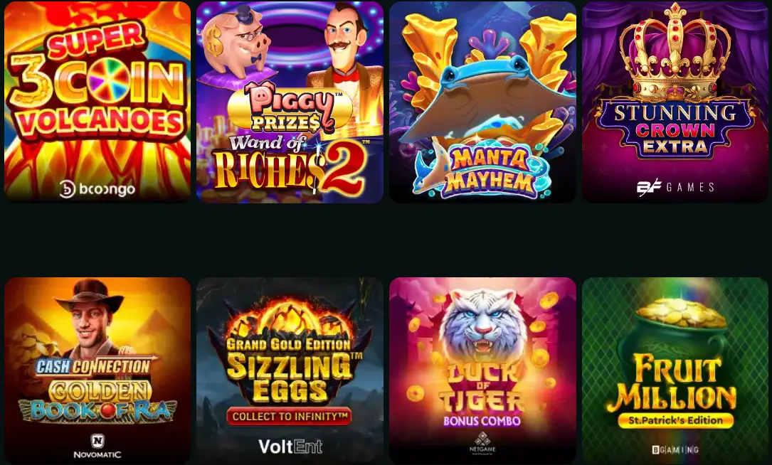 Innskudd og uttak uten gebyr på Luckygem Casino